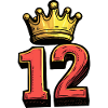 12 Number Jersey Crown