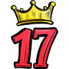 17 Number Jersey Crown
