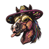 Cheval Drôle Sombrero