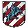 Wappen blauer Drache