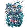 Ghostly Samurai Warrior