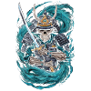Ghostly Samurai Warrior