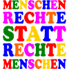 menschenrechte statt rechte menschen