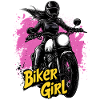 motard fille motorrad moto bikerin