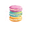 Macaron Bäcker Konditor Macaron-Liebhaber
