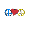 Peace Herz Frieden