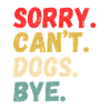 Playful Can’t Dogs Bye Design