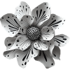 Flower Edelweiss Abstract