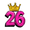 26 Number Jersey Crown