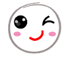 Wink smile