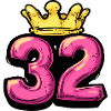 32 Number Jersey Crown