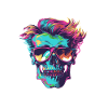 Punk Skeleton Party