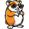 Hamster Cool Tier