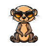 Erdmännchen Cool Tier