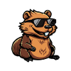 Beaver Cool Animal