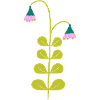 Flower Round Leaves