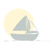 Boat sailing