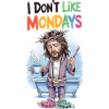 Jésus fatigué style lundi matin