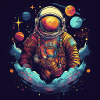 Astronaut in space