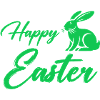 Bunny Happy Easter
