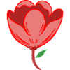 Fleur rouge