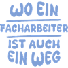 Facharbeiter als Facharbeiter