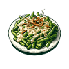 Casserole de haricots verts