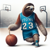 Sloth Basketball Tramp 23