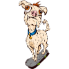 Ugly Skate Dog
