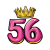 56 Number Jersey Crown