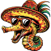 Seahorse Funny Sombrero