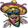 Bee Funny Sombrero