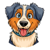 Australian Shepherd Portrait