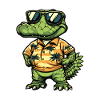 Alligator Funny Summer