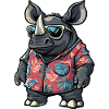 Rhinocéros Drôle d’été