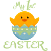 Happy Easter First Easter Chick