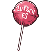 Frecher Lutscher Spruch Süßes Statement