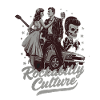 Rockabilly Culture Retro Music Style