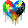 Autism Puzzle Heart