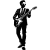 Musician - Music Sticker Guitar