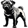 Mops Pug - Pet Dog Sticker