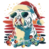 Cool Boston Terrier Christmas
