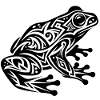 tatouage de grenouille