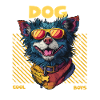 Cool Animals - Cool Dog Boy