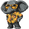 Mammoth Comic Funny Summer