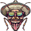 Ant Funny Sombrero