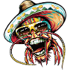 Lobster Crab Funny Sombrero