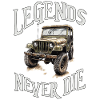Willys CJ Billegender dør aldrig - 4x4 - Offroad