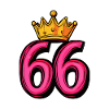 66 Number Jersey Crown