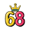 68 Number Jersey Crown